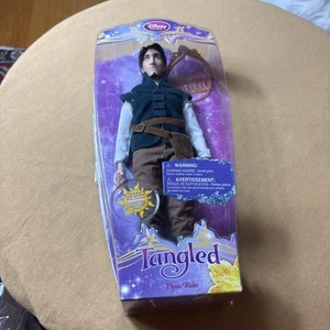 Tangled Flynn Rider Doll Disney Store 16373 Rare Open Box - Picture 1 of 13