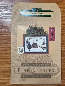 McKenna Ryan Pine Needles Cabin Fever Quilt Pattern Moose Fish 26"x20" & 10"x21" - Picture 1 of 3
