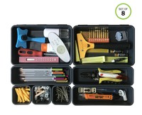 Drawer Organizer Divider Plastic Storage Bin Box for Office Home Kitchen Makeup