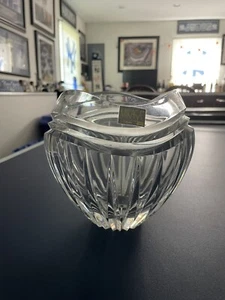 mikasa crystal swirl bowl - Picture 1 of 1
