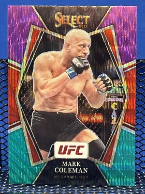 2022 Panini Select UFC MARK COLEMAN Tri Color Prizm - Image 1 of 2