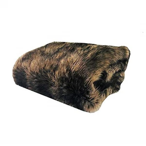 Plutus Brands Plutus Mountain Coyote Handmade Luxury Throw 60" W x 72" L - Picture 1 of 1