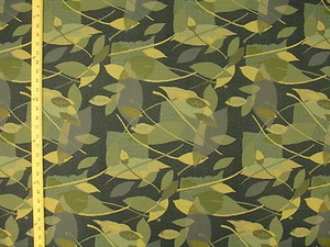 Crypton® Arccom Gramercy Park Rainstorm Contemporary Leaves Upholstery Fabric - Picture 1 of 1