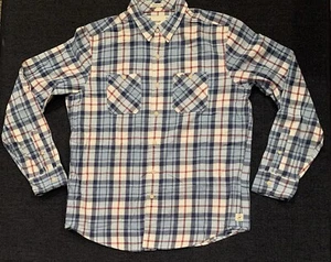American Eagle Shirt Men’s M Long Sleeve Plaid Button Up Collar Dress Shirt - Picture 1 of 8