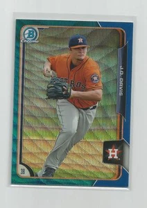 Bowman Chrome J.D. 2015 DAVIS rifrattore onda blu - Foto 1 di 1