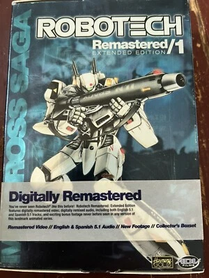Robotech Remastered: The Extended Edition - Macross Collection 1 (DVD, 2004, 2-D - Image 1 of 2
