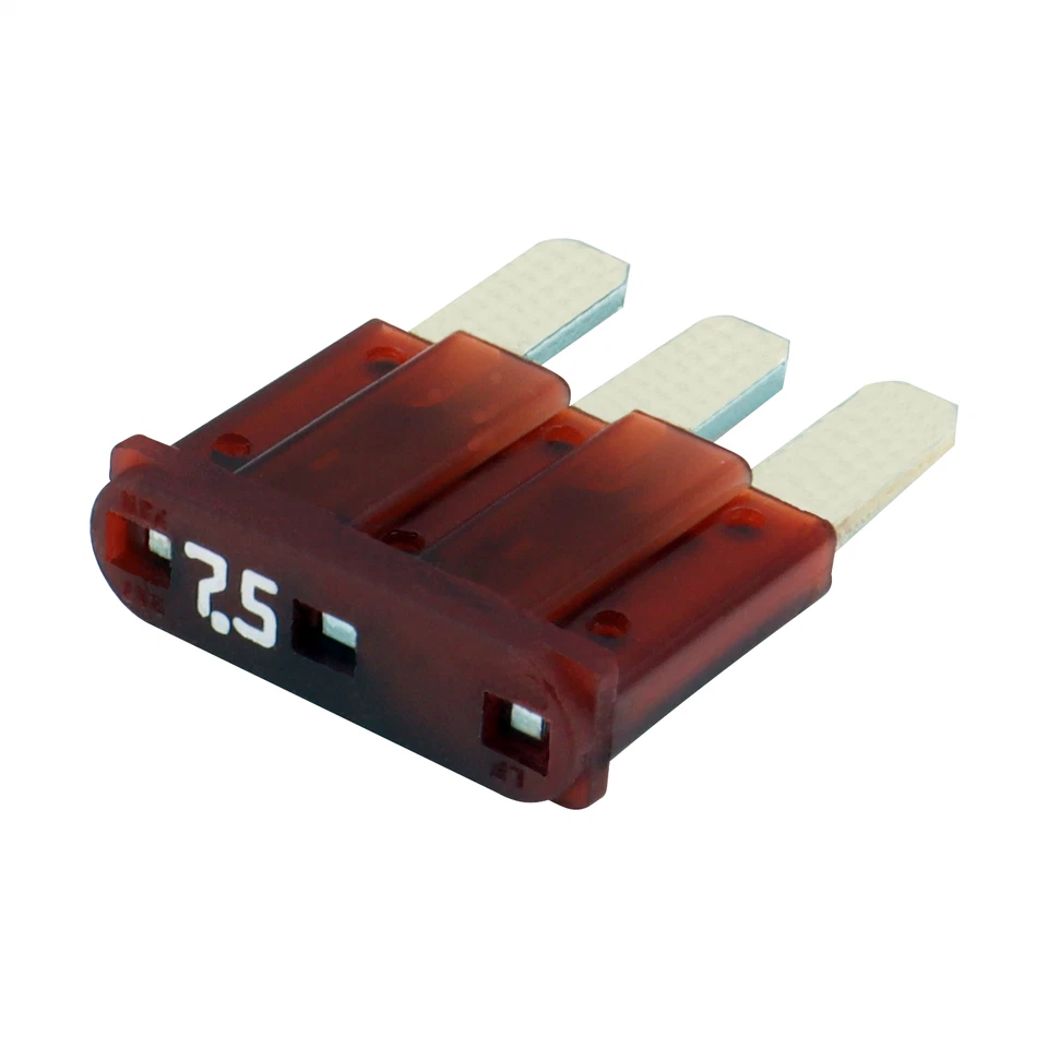 MICRO3 Blade Fuse 7.5 Amp - 25-Pack by Littelfuse - Image 1 of 4
