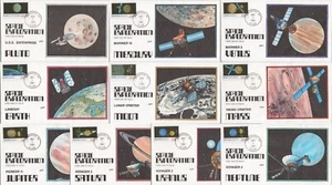 US 2568-2577 FDC Collins Hand-Painted Solar System, Star Trek ZAYIX 061722SM01 - Picture 1 of 12
