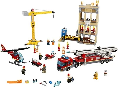 LEGO City 60216 Downtown Fire Brigade Set 943 Teile Light & Sound 2019 OVP - Bild 1 von 4