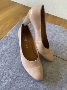 💥 Pumps GABOR Comfort Gr. 7,5 / 41 altrosa. Lackleder Absatz 6 cm, - Bild 1 von 4