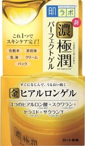 [US-Verkäufer] Rohto Hada Labo Gokujyun All-in-One Perfect Gel Hyaluronsäure 100g - Bild 1 von 3