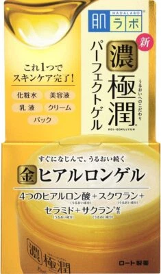 [US Seller] Rohto Hada Labo Gokujyun All-in-one Perfect Gel Hyaluronic Acid 100g - Image 1 of 3