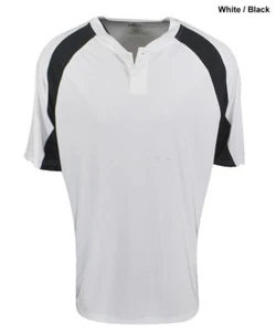 New Mizuno G3 Baseball Youth LARGE Boys White & Black Jersey - Picture 1 of 1