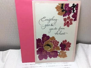 HALLMARK WIFE MOTHER’S DAY GREETING CARD New w/Envelope "Everything you do..." - Picture 1 of 2