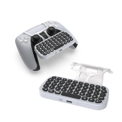 Bluetooth Wireless Controller Keyboard for Playstation5 Gamepad Mount Chat Pad - Image 1 of 4