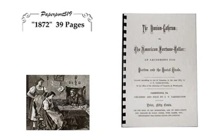 Omnium Gatherum Or The American Fortune Teller "1872"  39 Pages - Imagen 1 de 11