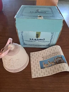 LLADRO Porcelain Christmas Bell Ornament Collectible 1987 #5.458 - Picture 1 of 4