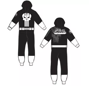 Marvel The Punisher Disfraz Completamente Cargado Mono de Una Pieza - Licencia Oficial - Imagen 1 de 1