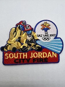 2002 Salt Lake City Olympic Path SLC~ South Jordan City Fire ~ Firefighter - Picture 1 of 2