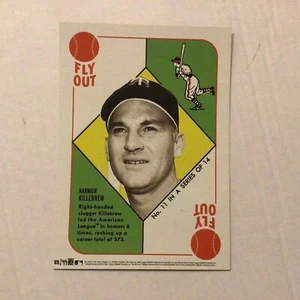 HARMON KILLEBREW #11 Twins HOF legend 88/99 made 5x7 2015 Topps 1951 Blue back - Picture 1 of 2