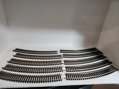 Marklin Curved K Track 2131 HO Scale AC 10 Pieces - Image 1 of 4