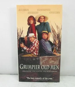 Grumpier Old Men 1996 Movie VHS Tape - Picture 1 of 3