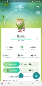 Shiny Skiddo, Pokémon Go, registrati o ultra amici - Foto 1 di 1