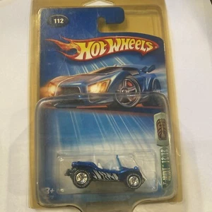 2004 Hot Wheels #112 Treasure Hunt 12/12 MEYERS MANX Blue w/RR Chrome DD Spokes - Picture 1 of 3