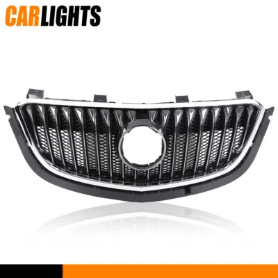 Fit For Buick Envision 2015-2017 Radiator Grill Chrome Front Bumper Grille New Foto 1 de 4
