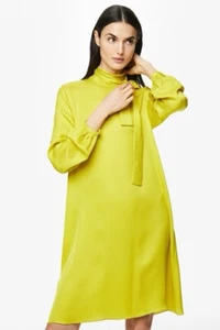 carolina herrera CH SILK JACQUARD STRAIGHT DRESS SZ M - Picture 1 of 5
