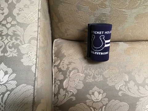 Indianapolis Colts season ticket holder koozie Cover