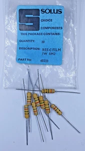 ISKRA 1W carbon film resistor 8.2M ohms - Picture 1 of 1