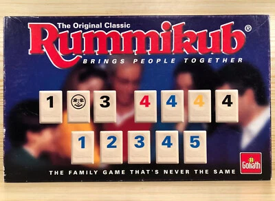 Vintage Rummikub Board Game The Original Classic Game Goliath 1995 COMPLETE - Image 1 of 4