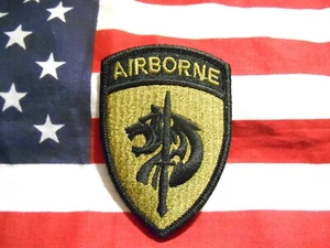 US ARMY SPECIAL OPERATIONS COMMAND AFRICA SSI PATCH WITH HOOKS - Picture 1 of 1