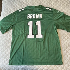 AJ Brown Trikot Philadelphia Eagles grün Herren Large #11 genäht - Bild 1 von 6