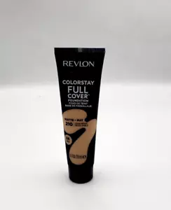 NEW Revlon Colorstay Full Cover Foundation 24HRS Matte- 210 SAND BEIGE - Picture 1 of 1