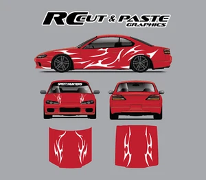 1/10 and 1/24 Scale RC Drift Livery -  Kit 10 - Picture 1 of 20
