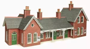 METCALFE 00 Gauge City, Town, Station Card kit No: PO237 Country Station. - Picture 1 of 1