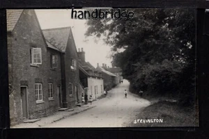 Stevington, Village View - cerca de Bromham - postal fotográfica real - Imagen 1 de 1