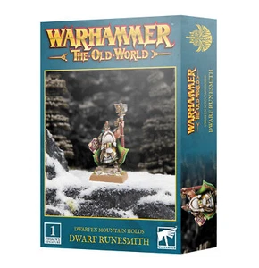Dwarfen Mountain Holds: Dwarf Runesmith Warhammer The Old World - Picture 1 of 1