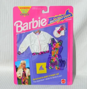 Rollerblade Barbie Fashion Vintage Mattel 1991 #4850 New in package - Picture 1 of 3
