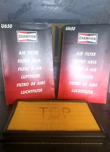 STOCK 2 FILTRO ARIA CHAMPION PER FIAT RITMO E REGATA 1.9 TD U650 7572617 C32112 - Foto 1 di 1