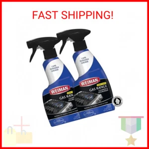 Weiman Heavy Duty Gas Range & Stove Top Cleaner and Degreaser - 2 Pack, 24 Ounce - Picture 1 of 2