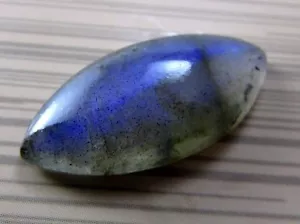 Labradorite Cabochons Full Flashy Fire 18.30 Carat Marquise Shape 30x14MM - Picture 1 of 4