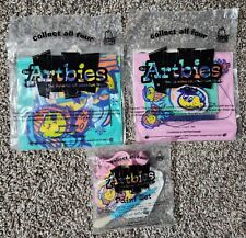 Arby's Artbies Lot of 3 Factory Sealed