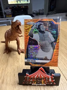 2025 Panini Prizm Josh Gibson Orange Pulsar Serial # 61/399 - Bild 1 von 3