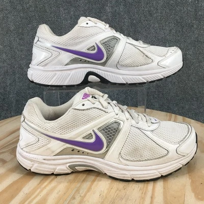 Nike Shoes Womens 11 Dart 9 White Mesh Running Sneakers 443863-111 Lace Up - Image 1 of 4