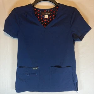 koi basics scrub top XS Blue Women’s  - Picture 1 of 12