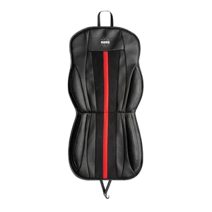 MOMO Stripe Black Red Seat Cushion Cover - Picture 1 of 4