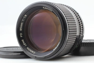 [Near MINT+++]  Canon New FD NFD 85mm F/1.8 Portrait MF Lens FD Mount From Japan - Image 1 of 4